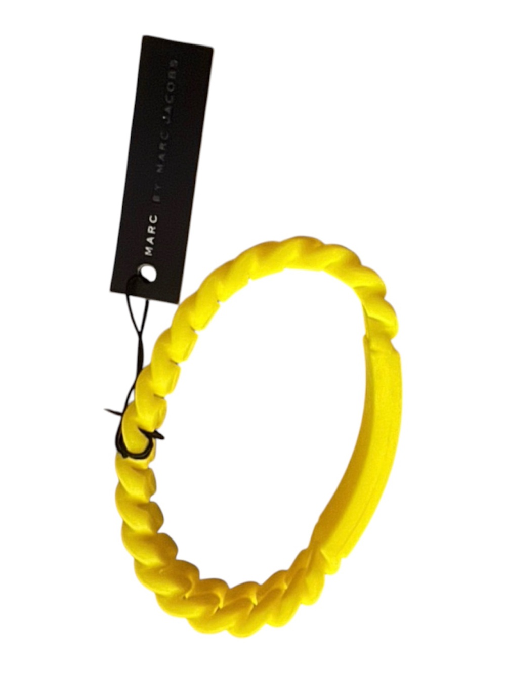 Marc by Marc Jacobs Yellow Braided Bracelet